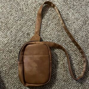 Telena small leather crossbody